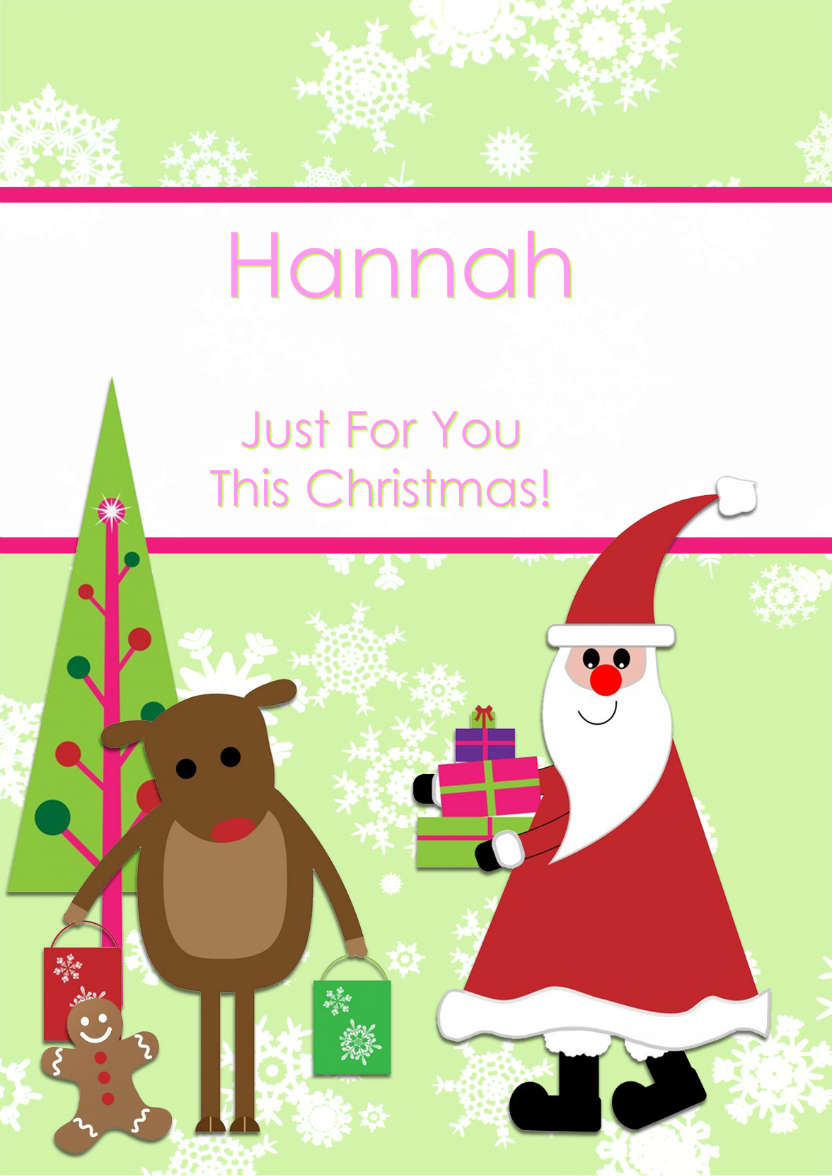 Christmas Friends - card made with Crafty Bob's Card Creator