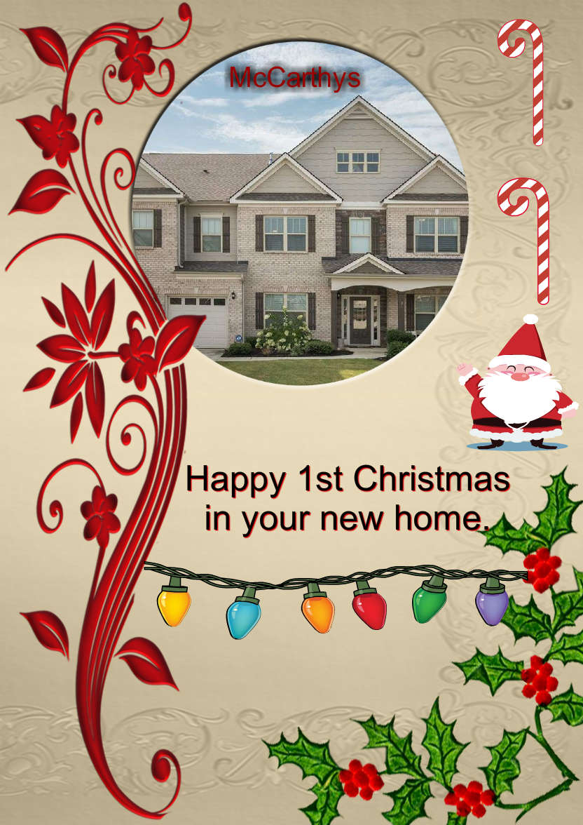 Xmas Photo Card - card made with Crafty Bob's Card Creator