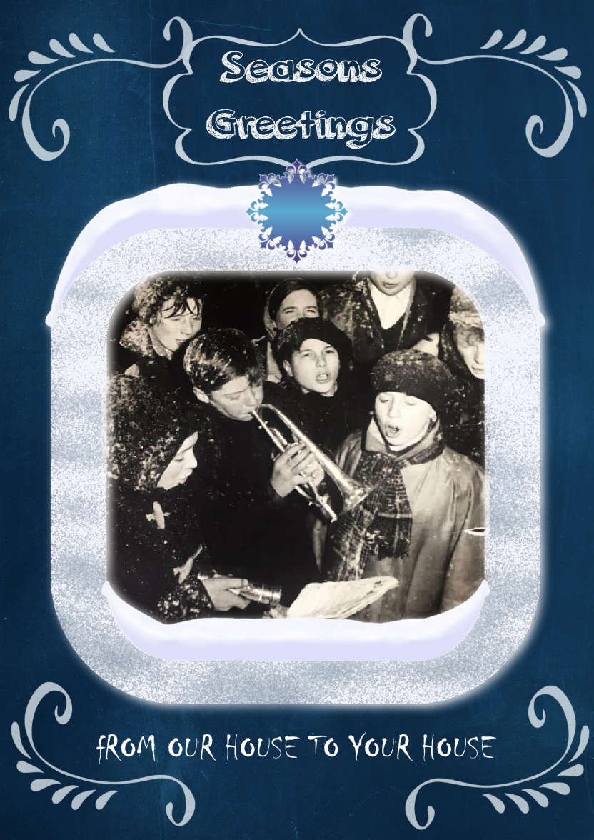 Chalkboard Seasons Greetings - card made with Crafty Bob's Card Creator