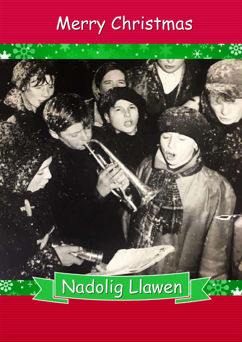 Christmas Frame Card - card made with Crafty Bob's Card Creator