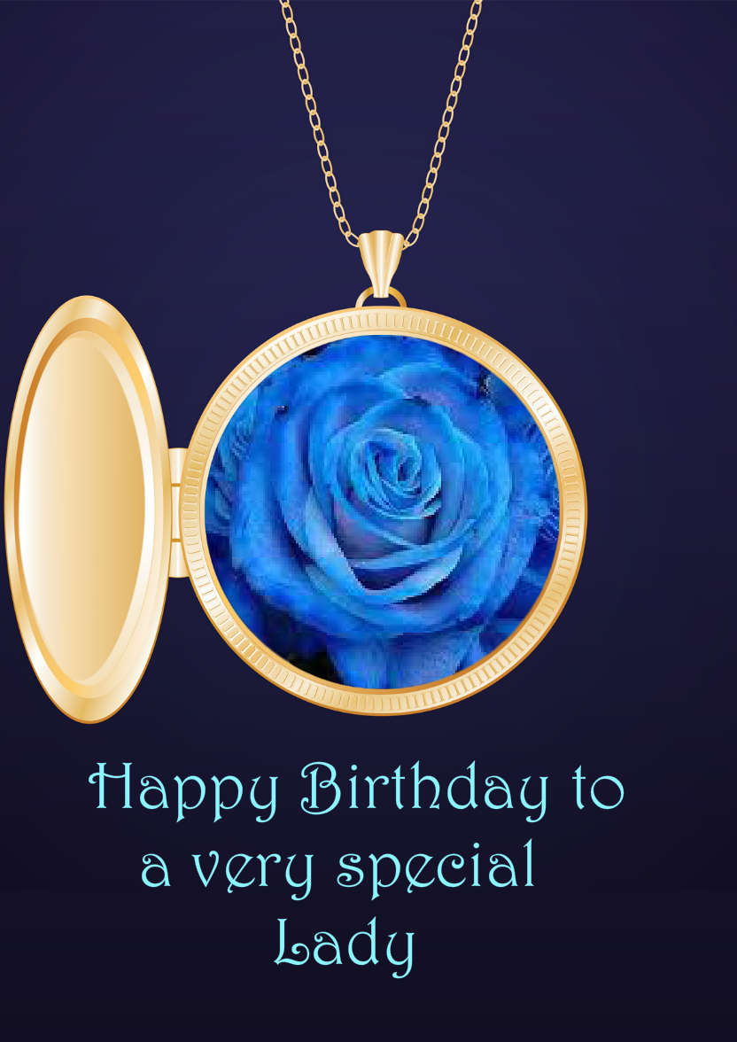 Locket Aperture Photo Card - card made with Crafty Bob's Card Creator