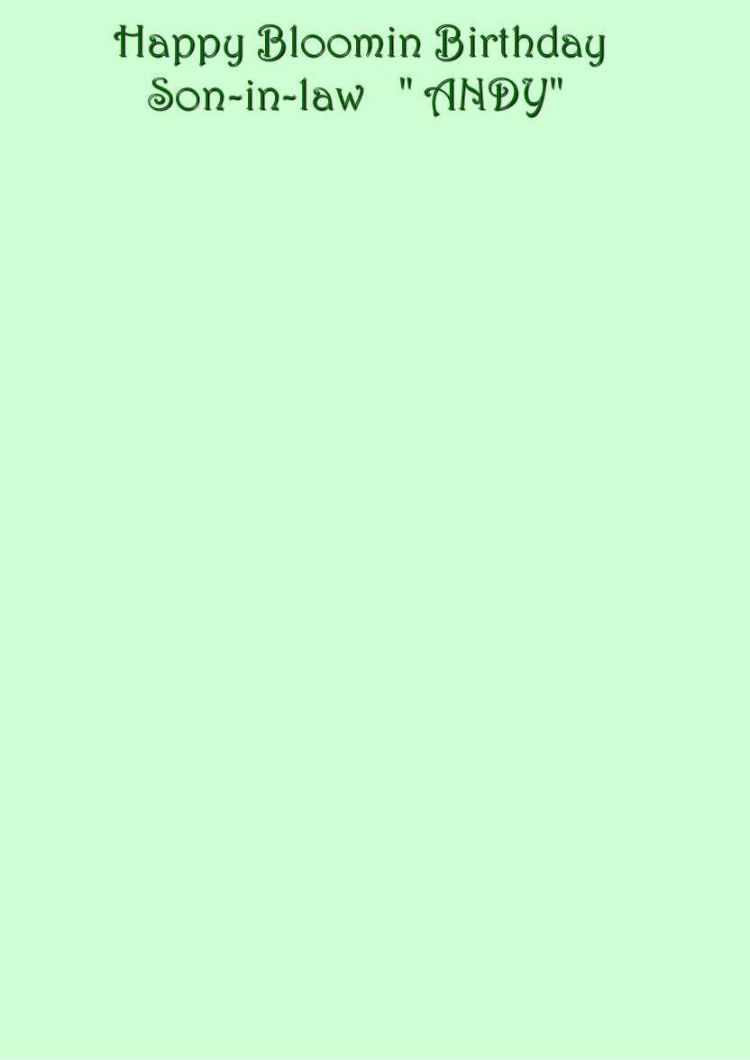 Light Green Plain Background - card made with Crafty Bob's Card Creator