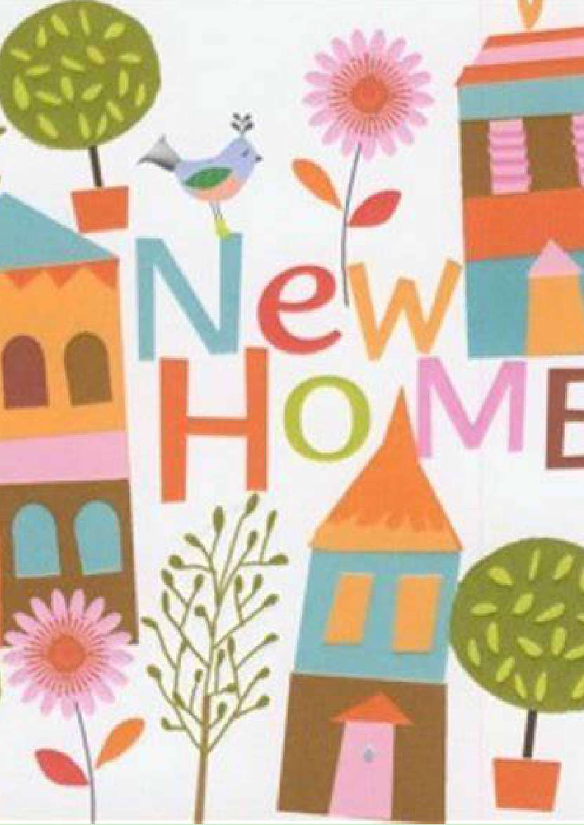 Home Tweet Home New Home Card - card made with Crafty Bob's Card Creator