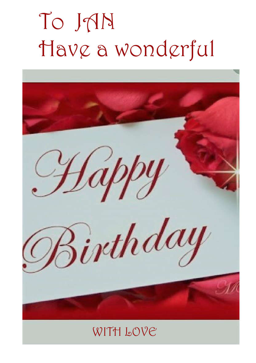 White Plain Background - card made with Crafty Bob's Card Creator