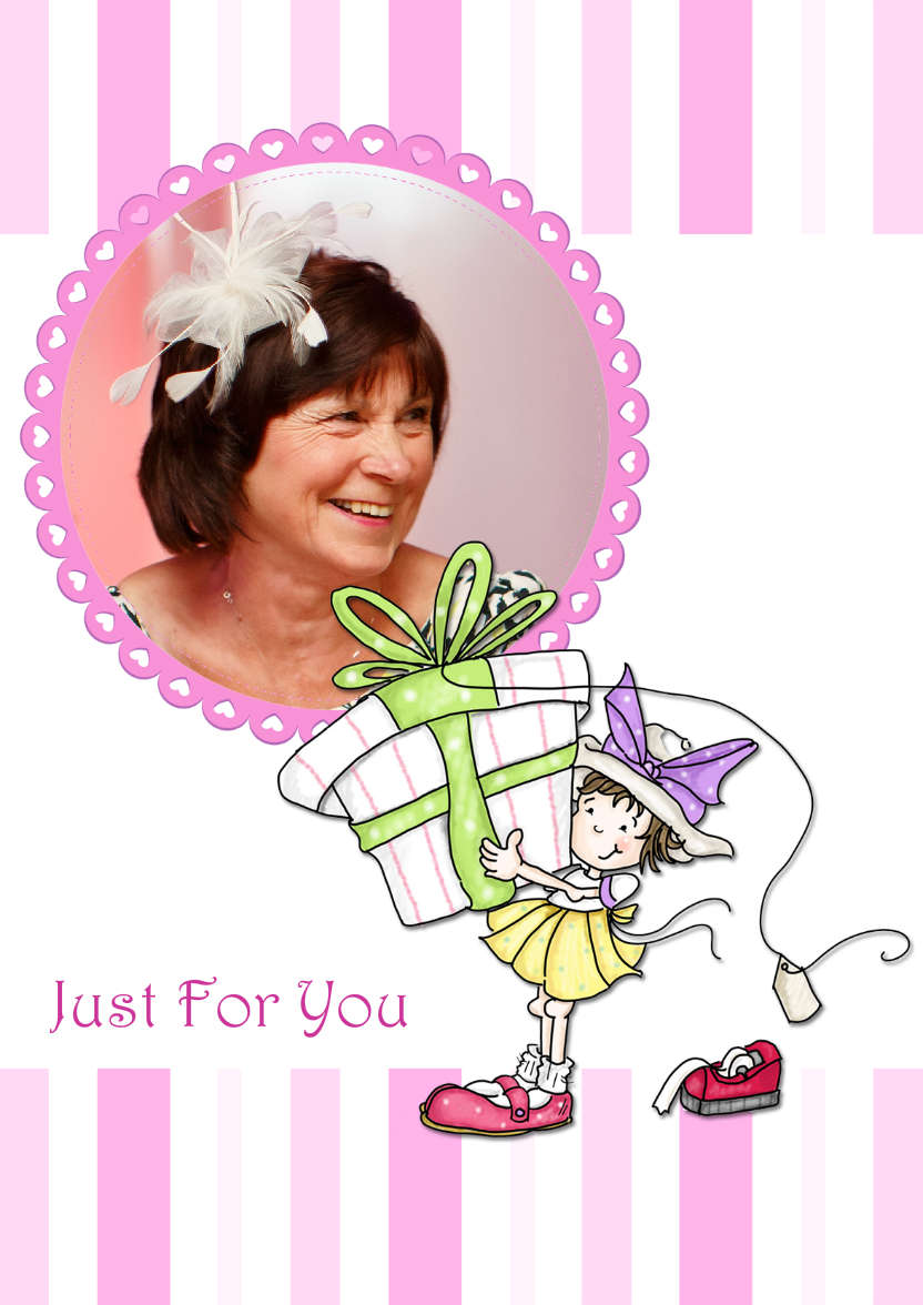 A Special Gift - card made with Crafty Bob's Card Creator