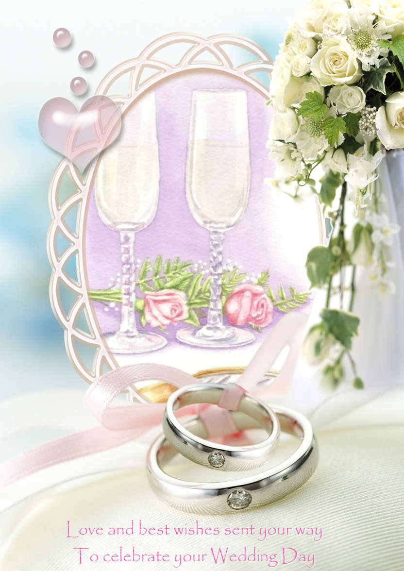 Wedding Day/anniversary Aperture Card - card made with Crafty Bob's Card Creator