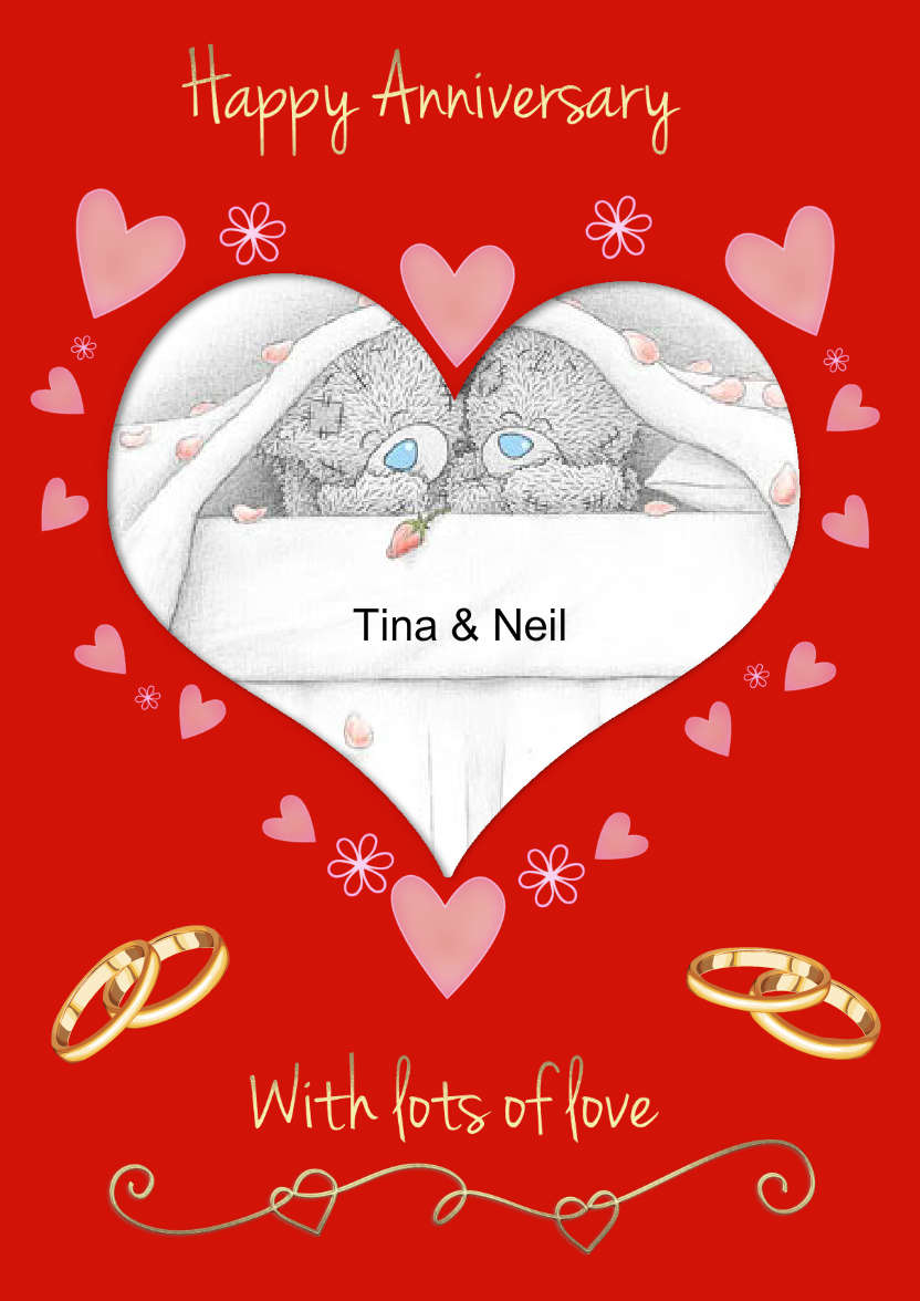 Anniversary Heart - card made with Crafty Bob's Card Creator