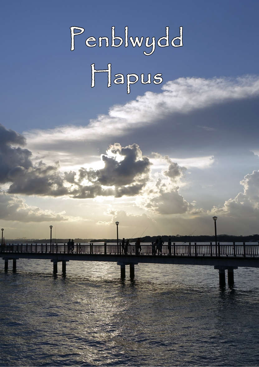 Sunlit Pier - card made with Crafty Bob's Card Creator