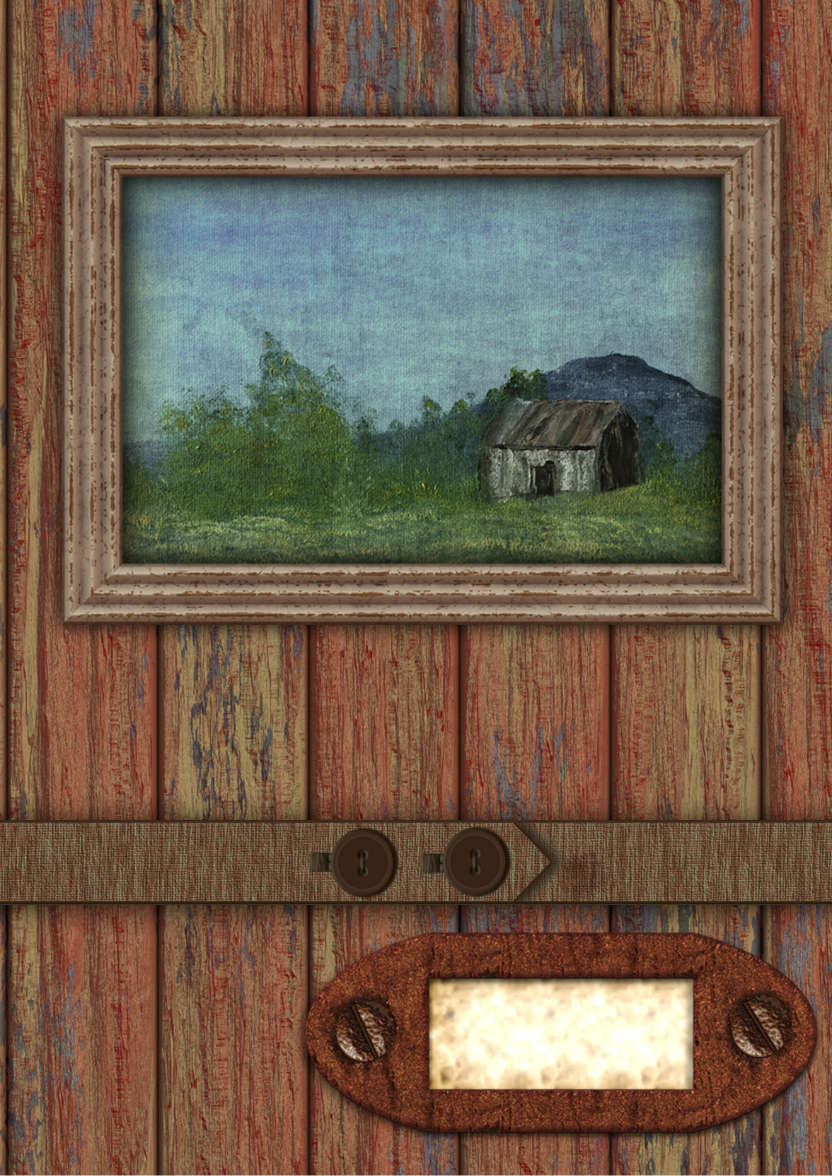 Rustic Wall - card made with Crafty Bob's Card Creator