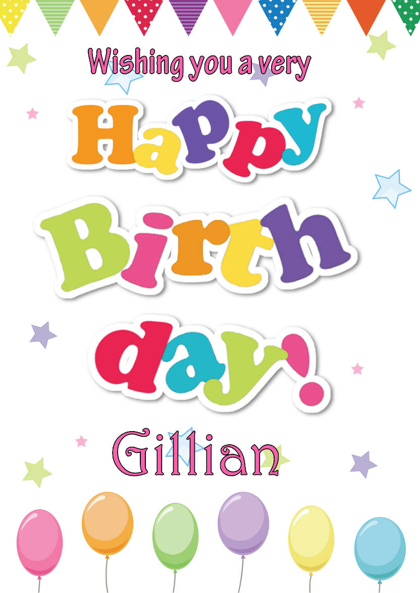 Happy Birthday to You - card made with Crafty Bob's Card Creator