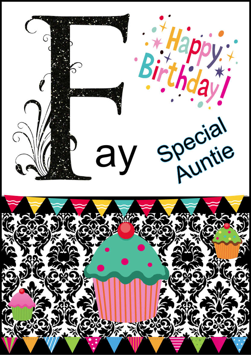Damask Monogram Letter F Card - card made with Crafty Bob's Card Creator