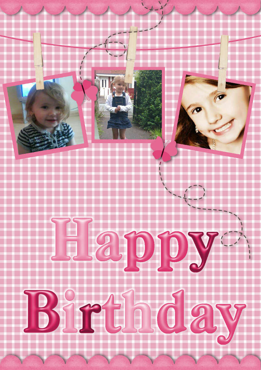 Birthday Cheers - card made with Crafty Bob's Card Creator