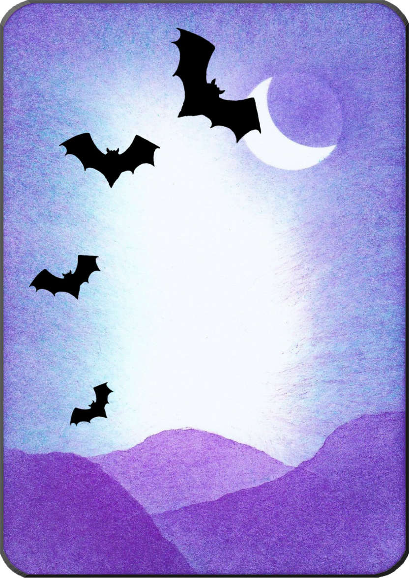 Belated Birthday or Halloween Card - card made with Crafty Bob's Card Creator