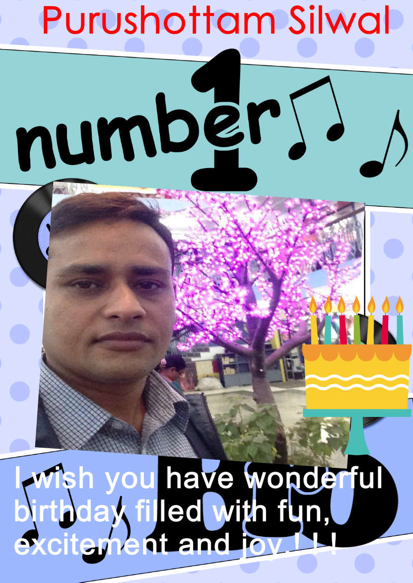No 1 Bro Record Photo Upload Card - card made with Crafty Bob's Card Creator