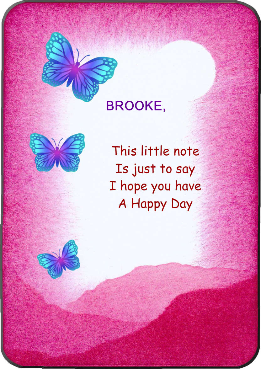 Thinking of You Today - card made with Crafty Bob's Card Creator