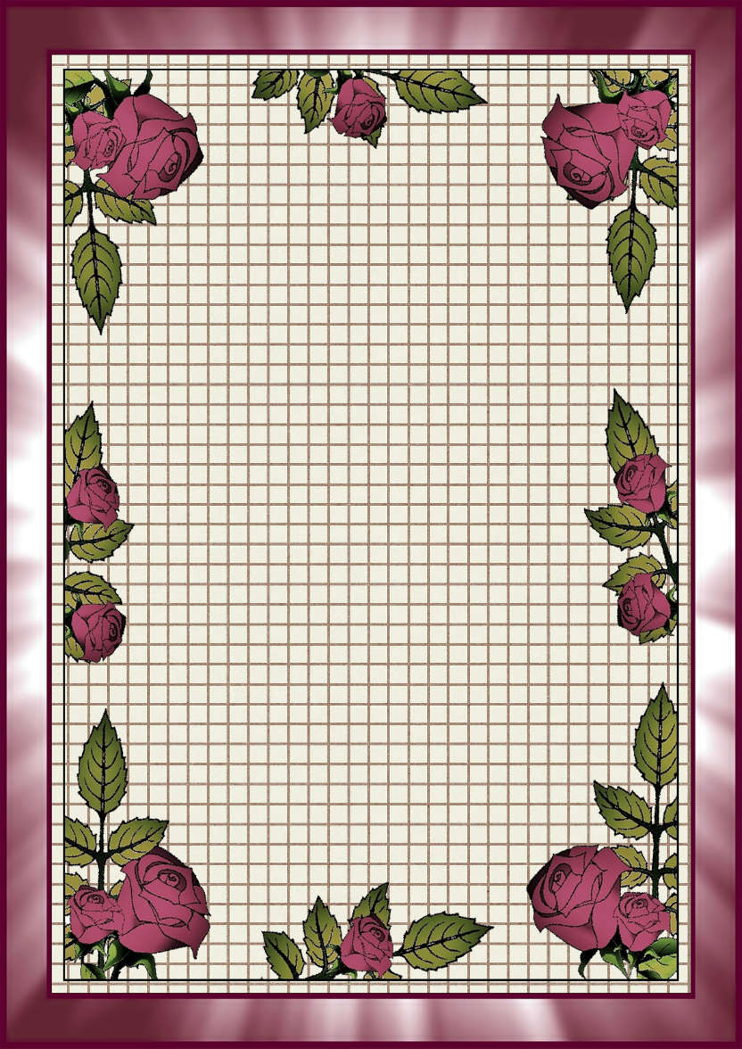 Rose Frame Photo Card - card made with Crafty Bob's Card Creator