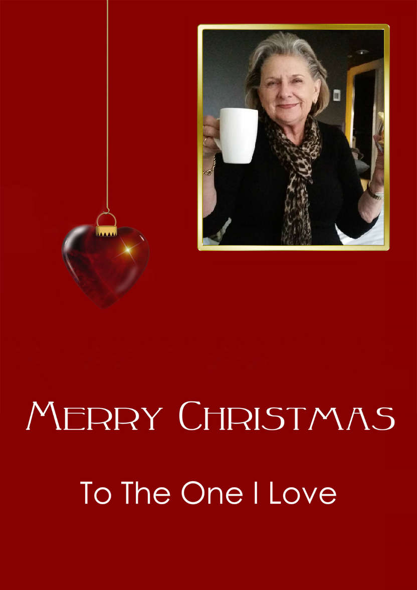 Hanging Heart Bauble Christmas Aperture Card - card made with Crafty Bob's Card Creator