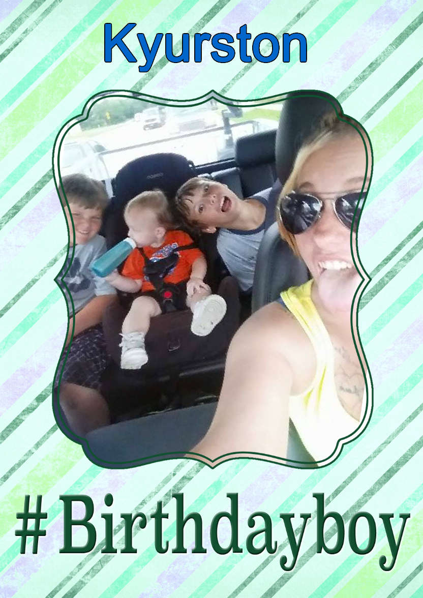 Hashtag Birthday Boy - card made with Crafty Bob's Card Creator