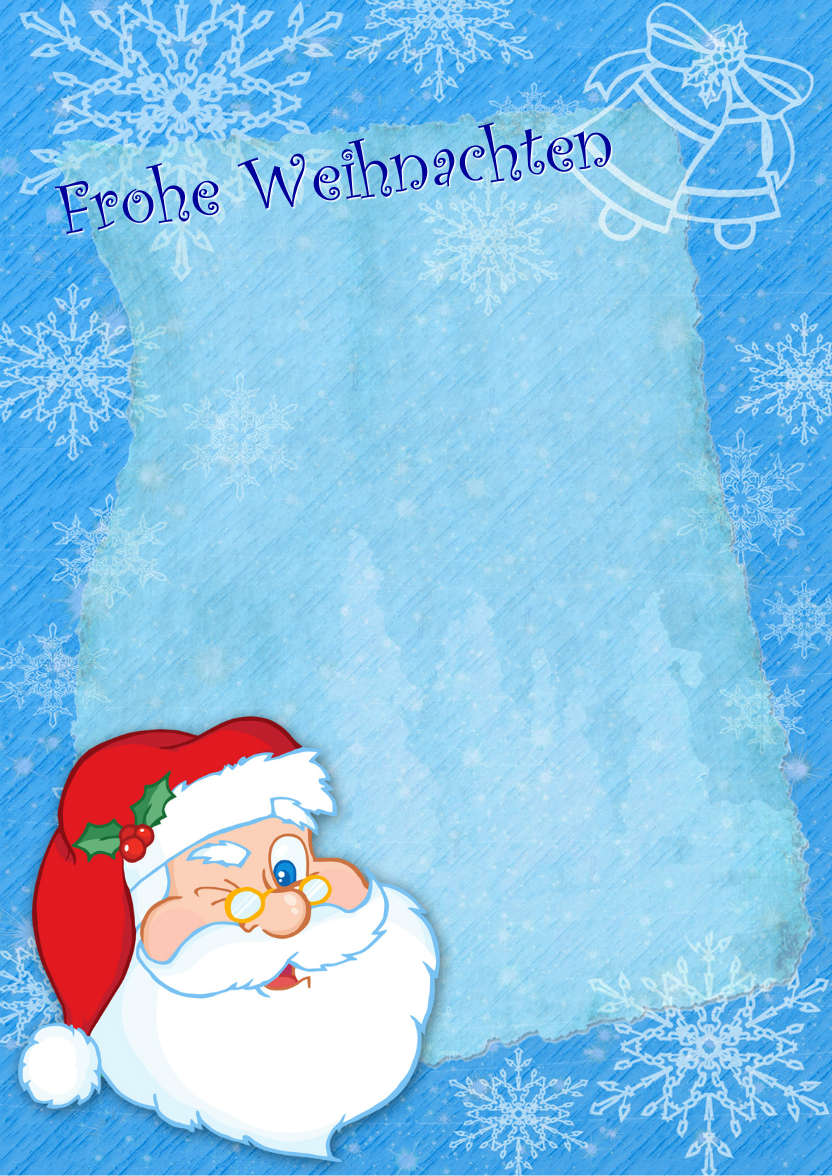 Winking Santa - card made with Crafty Bob's Card Creator