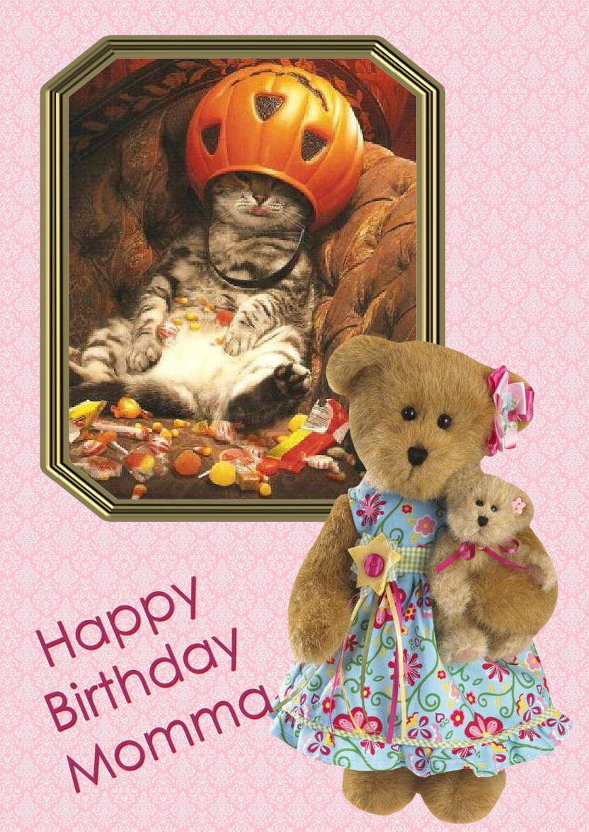 Teddy Aperture Card - card made with Crafty Bob's Card Creator