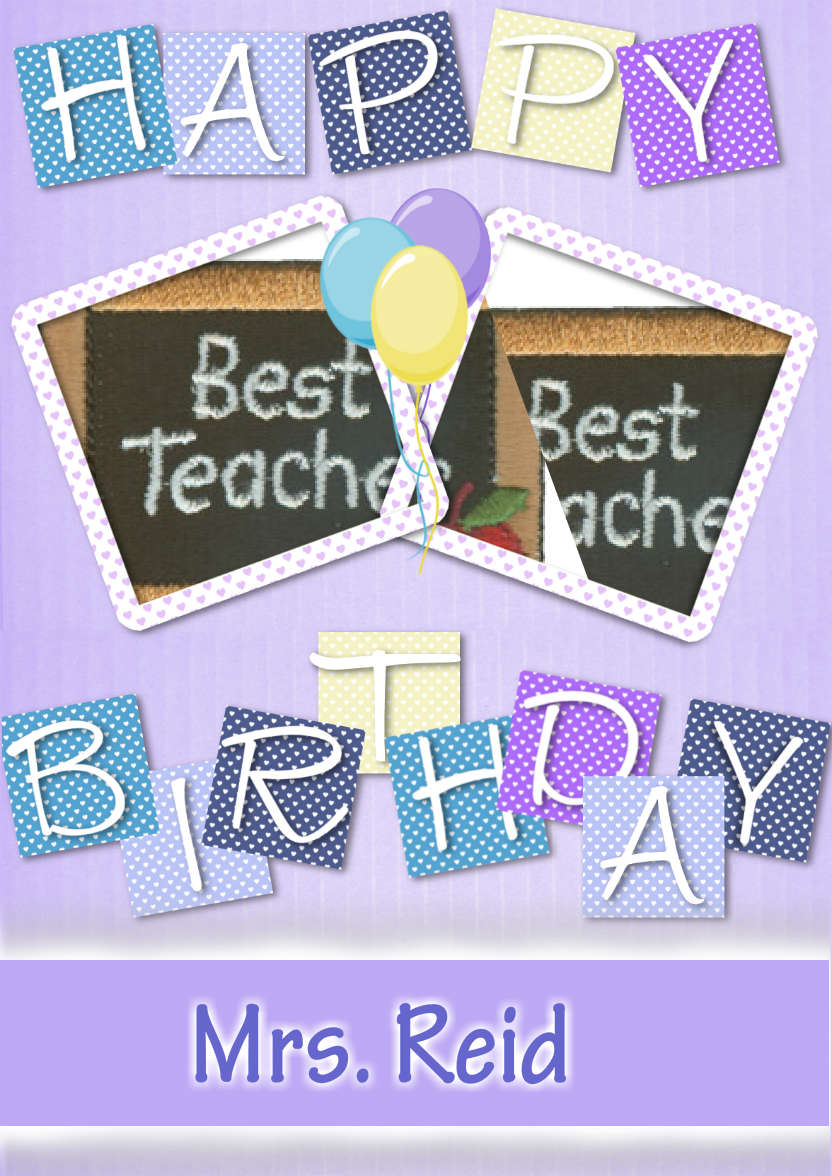 Birthday Fun - card made with Crafty Bob's Card Creator
