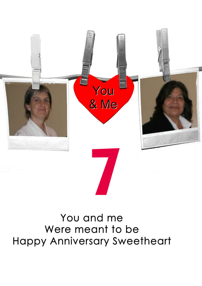 Anniversary Snapshots - card made with Crafty Bob's Card Creator