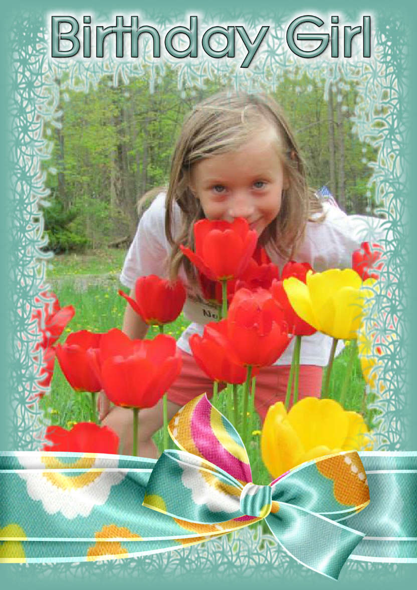 Birthday Time - card made with Crafty Bob's Card Creator