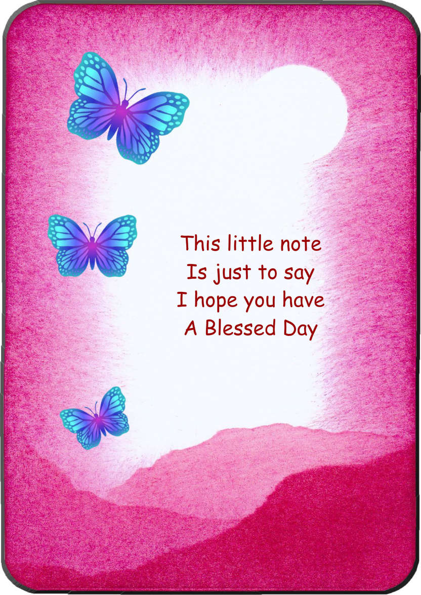 Thinking of You Today - card made with Crafty Bob's Card Creator
