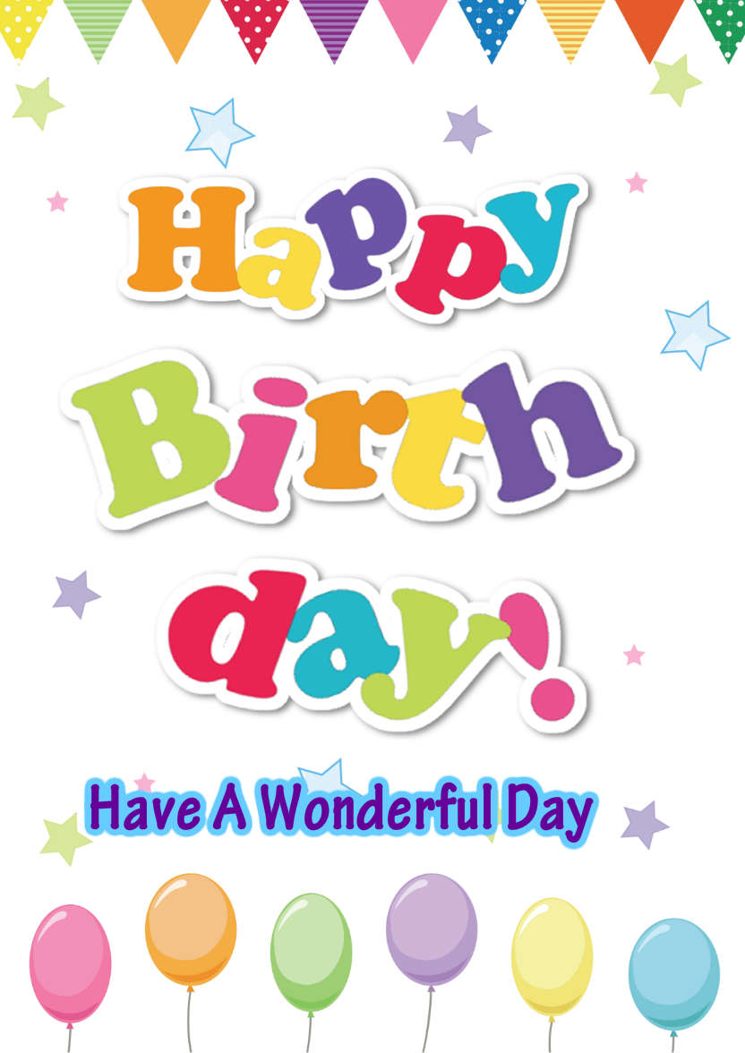 Happy Birthday to You - card made with Crafty Bob's Card Creator