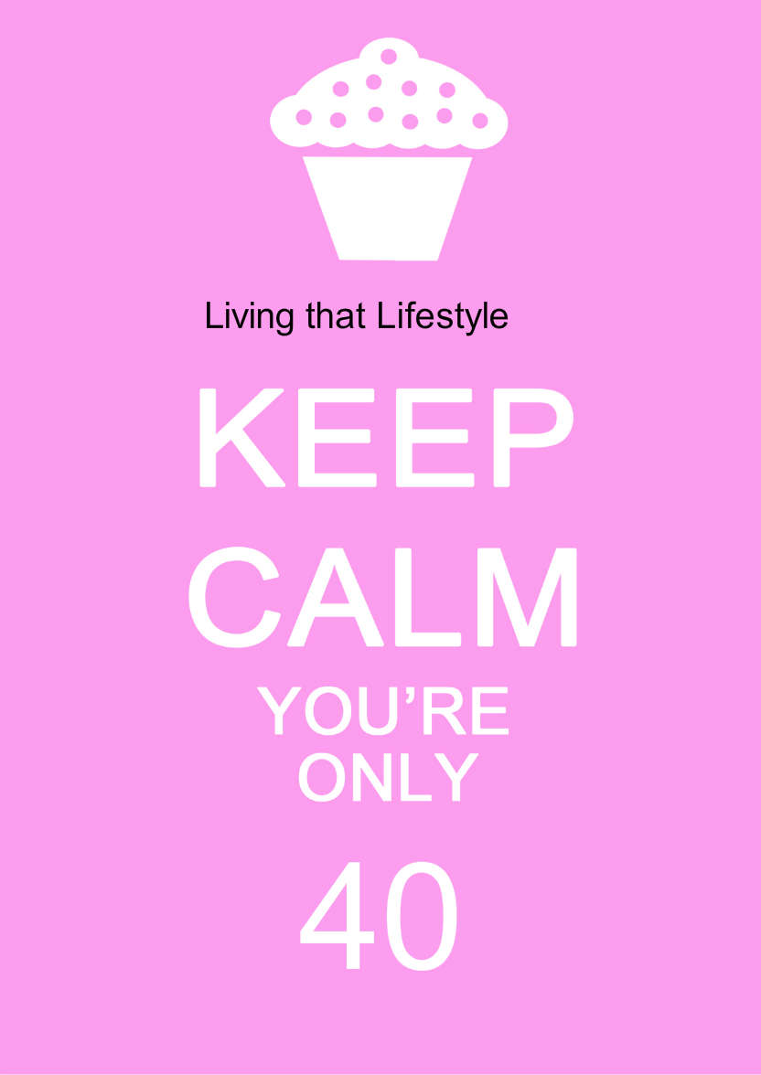 Keep Calm You're Only -  Pink - card made with Crafty Bob's Card Creator