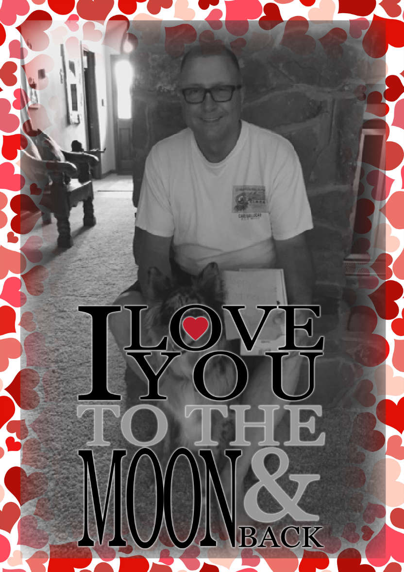 To the Moon & Back Anniversary/valentines - card made with Crafty Bob's Card Creator