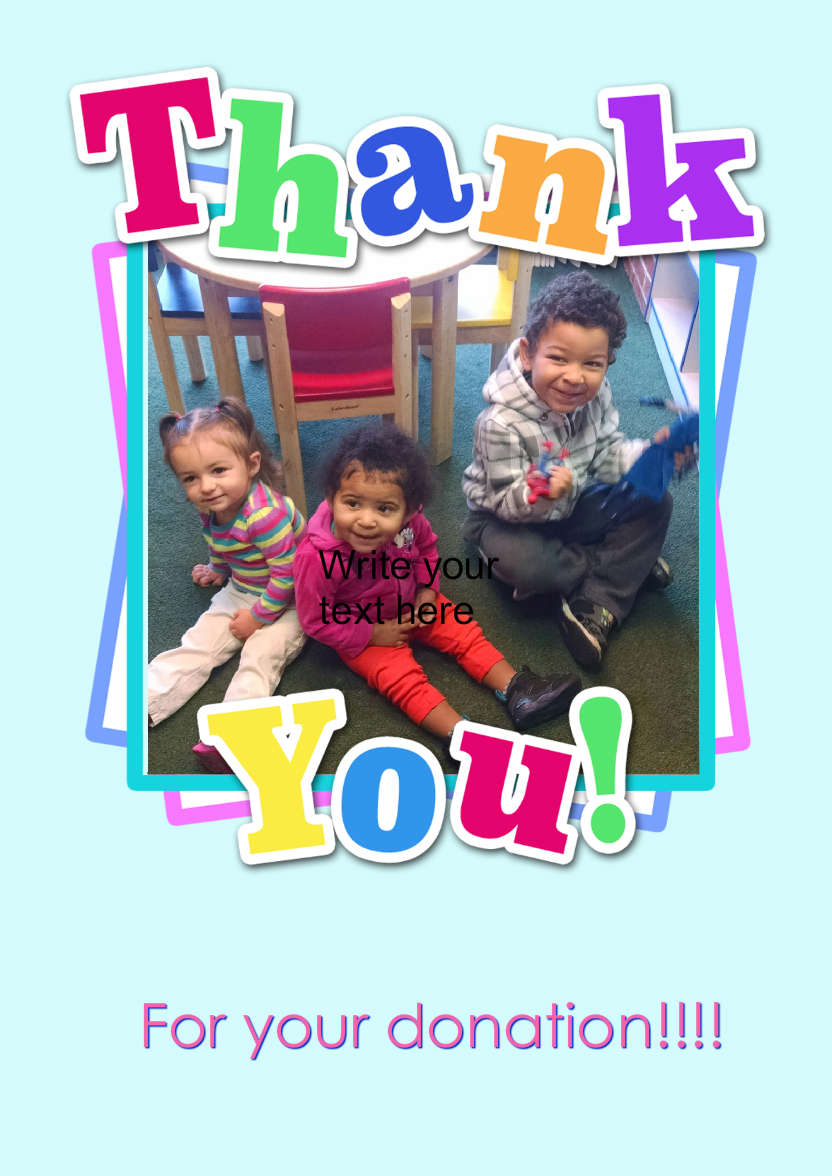 Thank You Aperture Card Front - card made with Crafty Bob's Card Creator