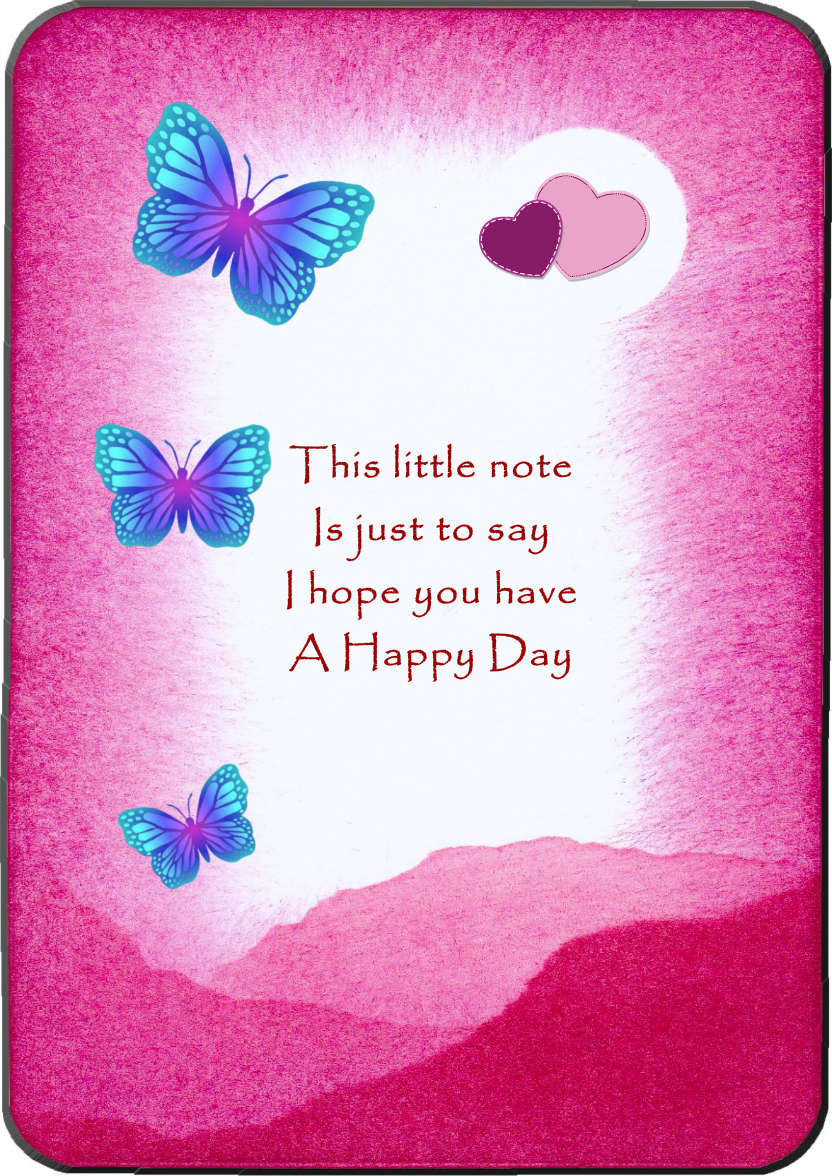 Thinking of You Today - card made with Crafty Bob's Card Creator