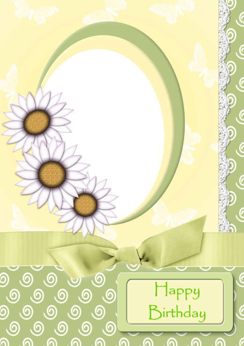 Daisy Chain - card made with Crafty Bob's Card Creator