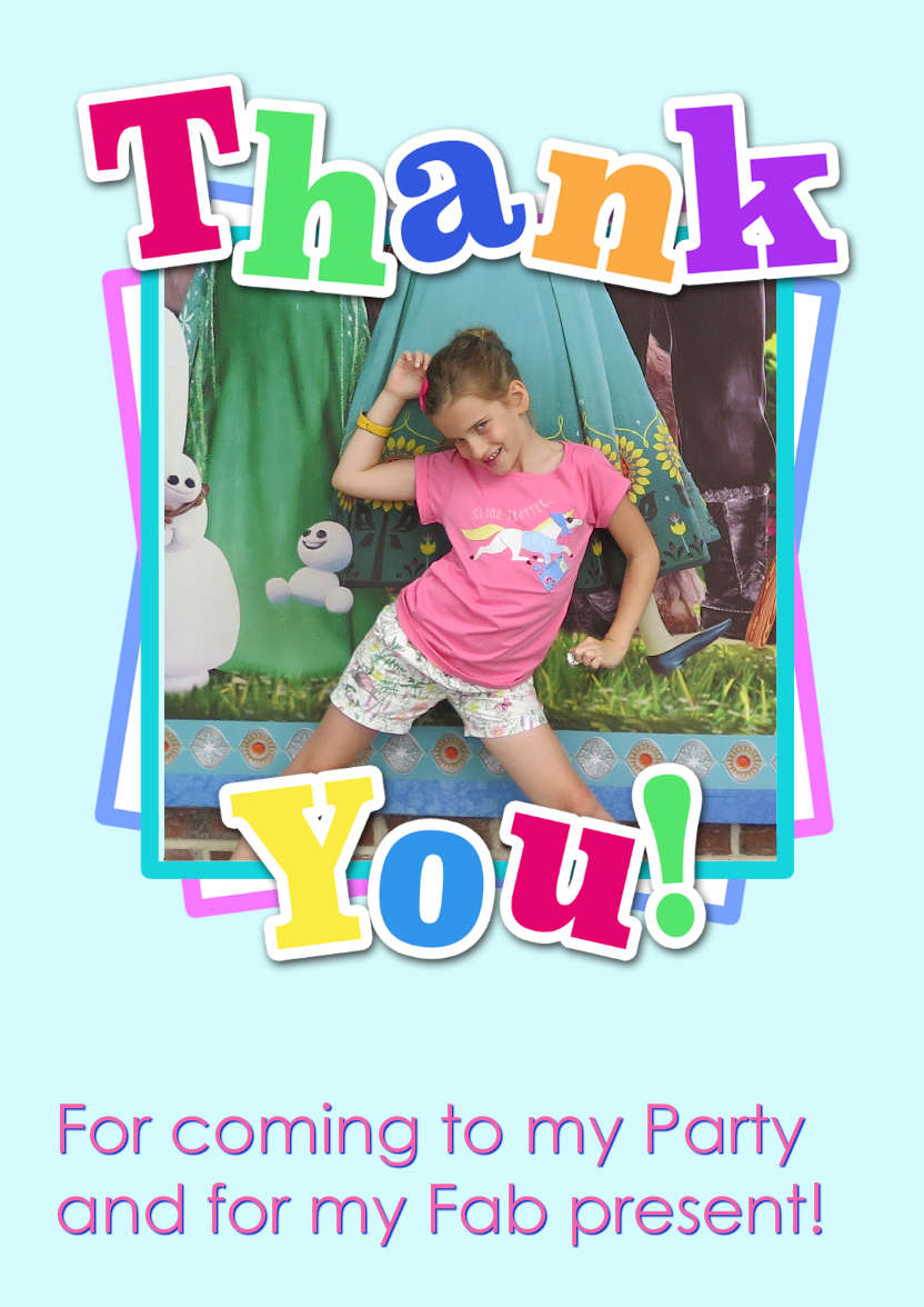 Thank You Aperture Card Front - card made with Crafty Bob's Card Creator