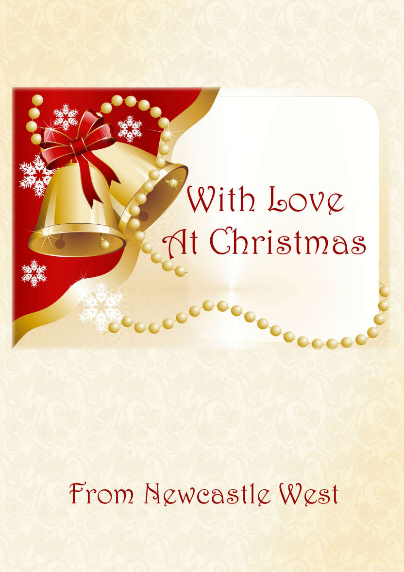 Jingle Bells Christmas Card - card made with Crafty Bob's Card Creator