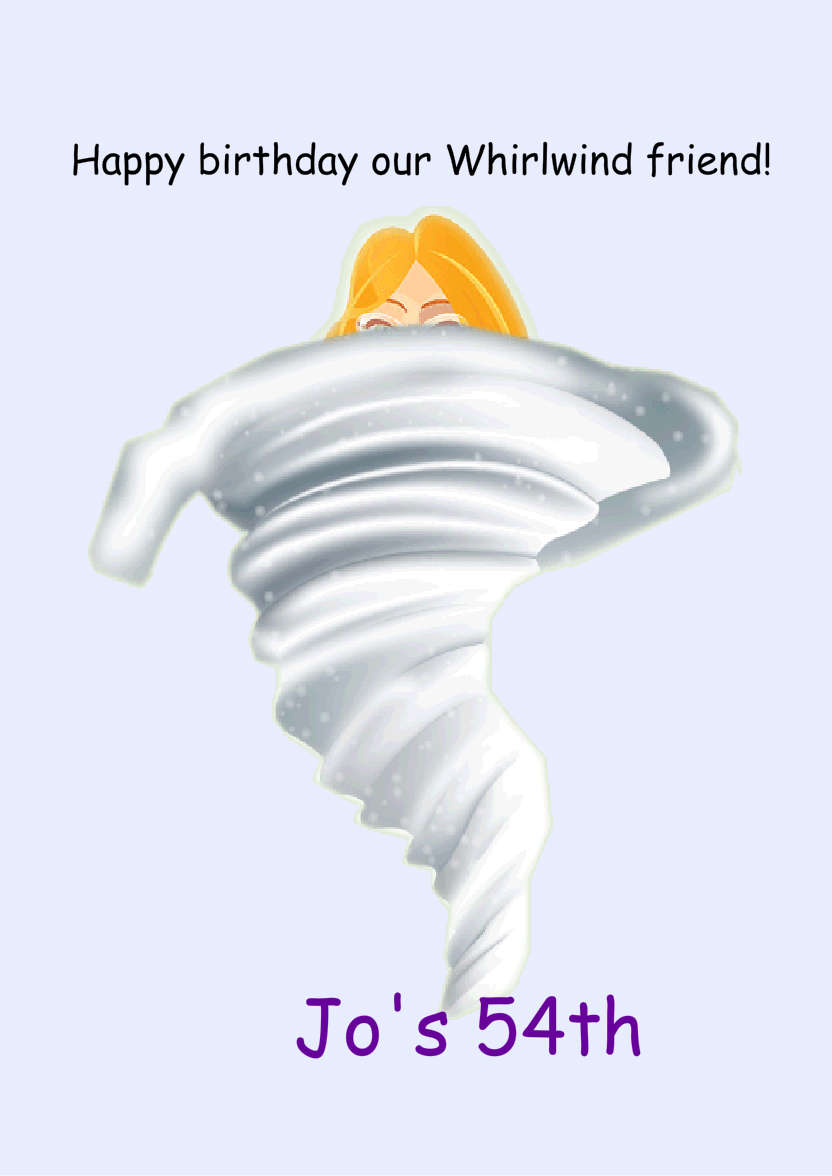 Light Blue Plain Background - card made with Crafty Bob's Card Creator
