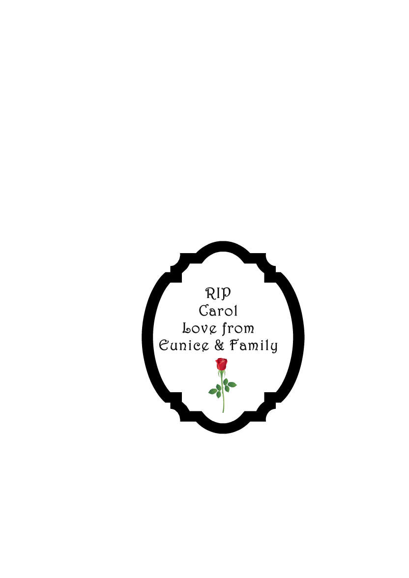 White Plain Background - card made with Crafty Bob's Card Creator