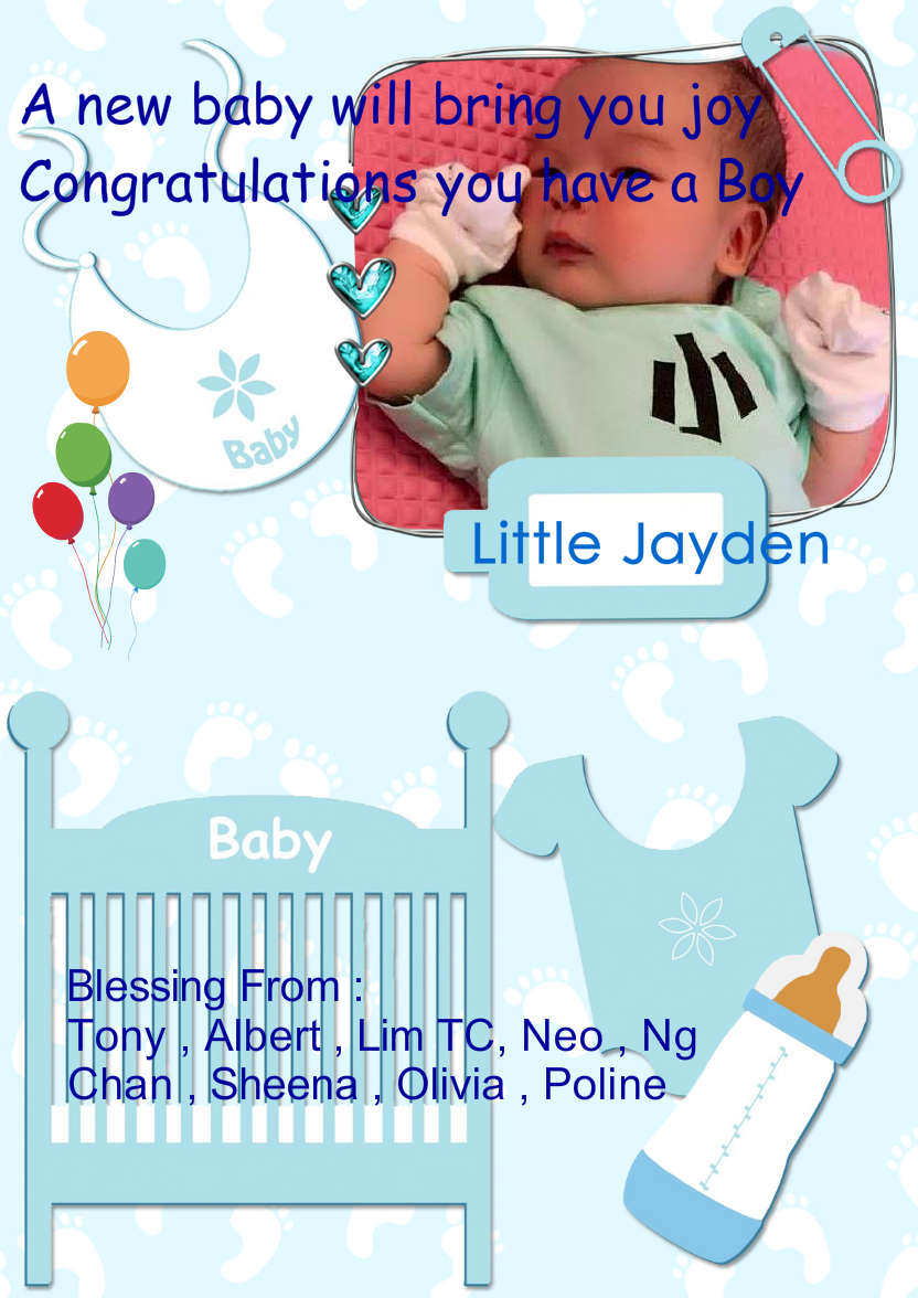 Baby Boy Aperture - card made with Crafty Bob's Card Creator