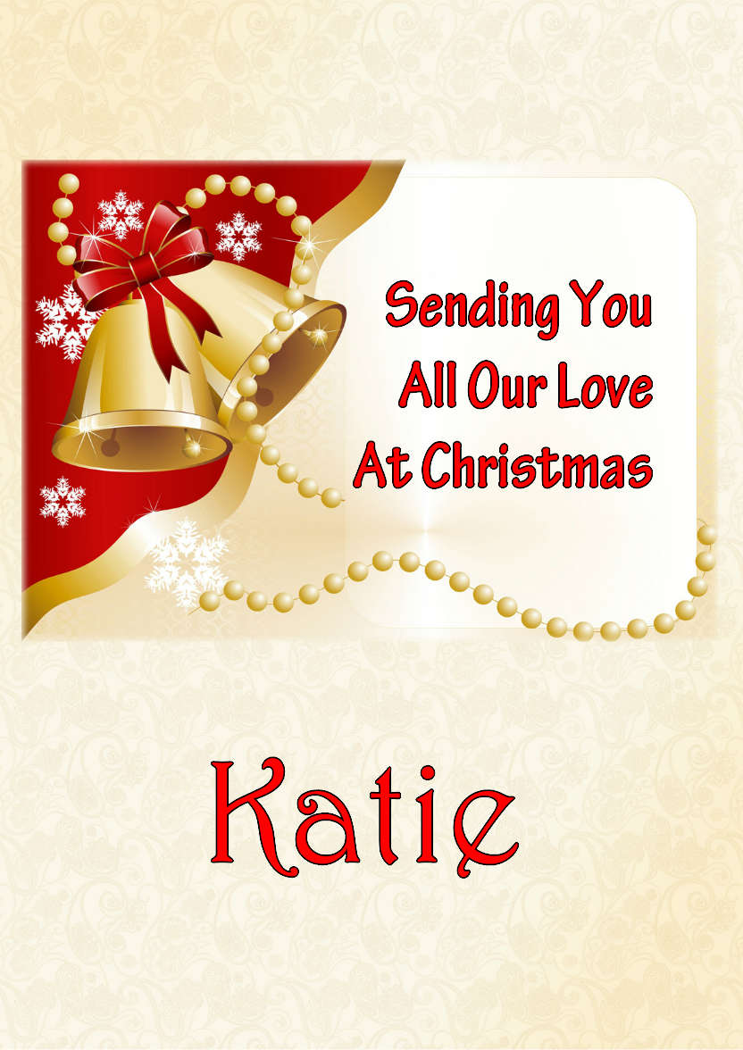 Jingle Bells Christmas Card - card made with Crafty Bob's Card Creator