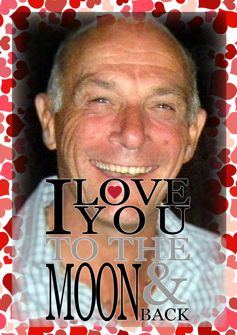 To the Moon & Back Anniversary/valentines - card made with Crafty Bob's Card Creator