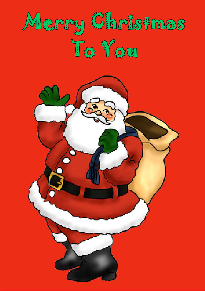 Red Plain Background - card made with Crafty Bob's Card Creator