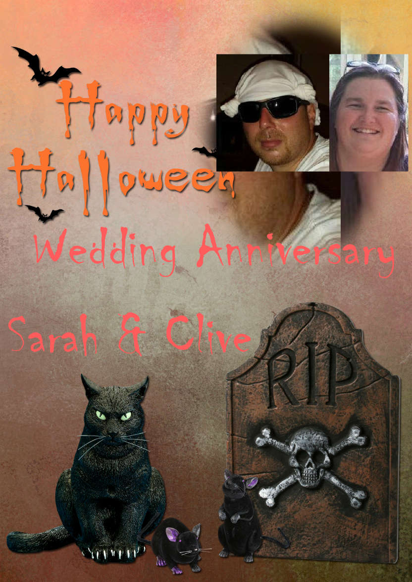 Halloween Aperture Card - card made with Crafty Bob's Card Creator