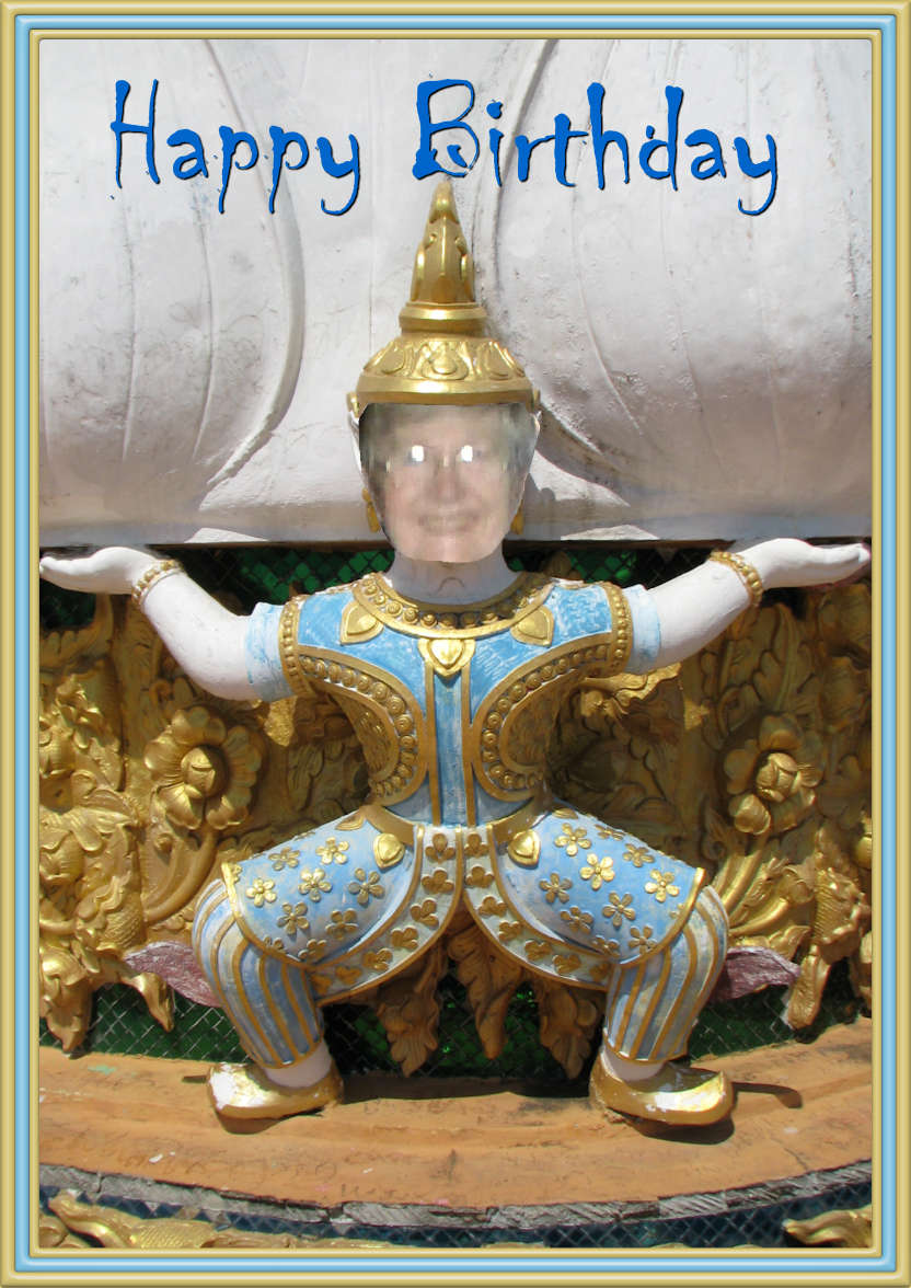 All Those Heavy Years - card made with Crafty Bob's Card Creator