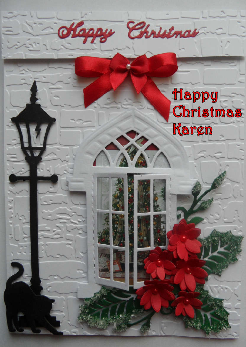 White Plain Background - card made with Crafty Bob's Card Creator