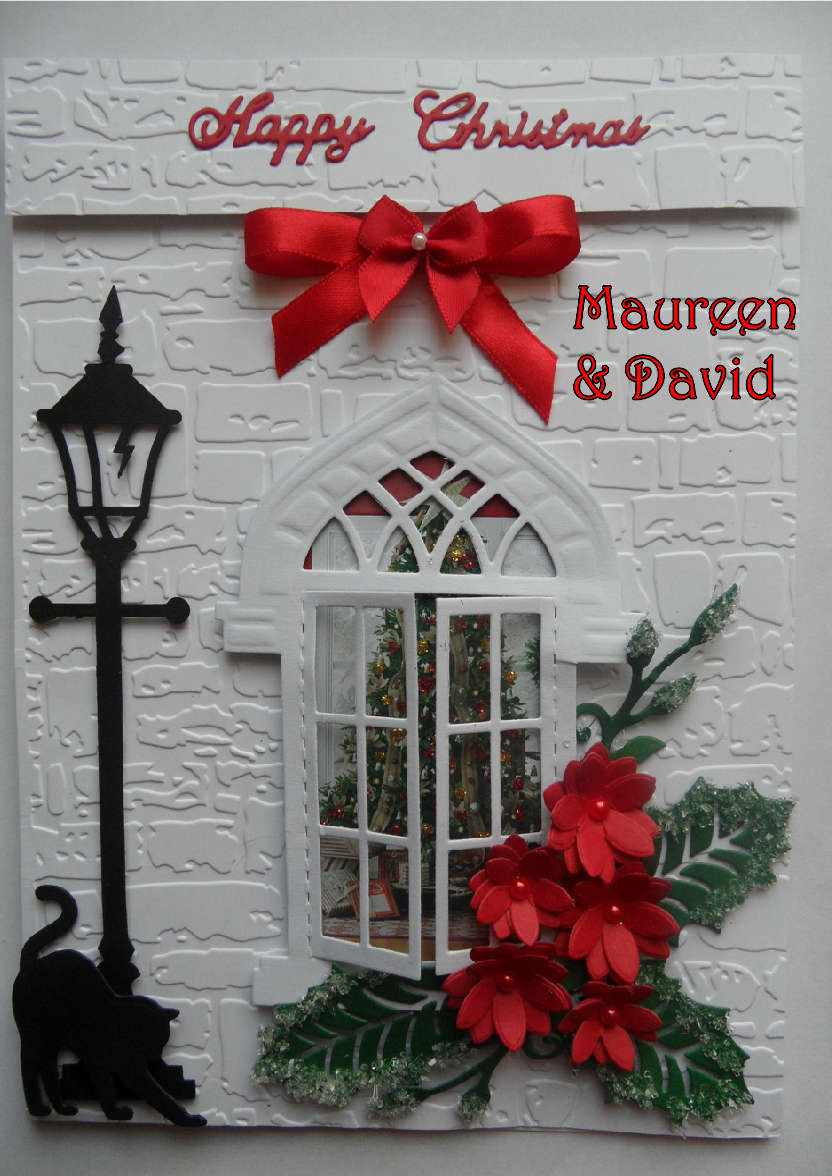 White Plain Background - card made with Crafty Bob's Card Creator
