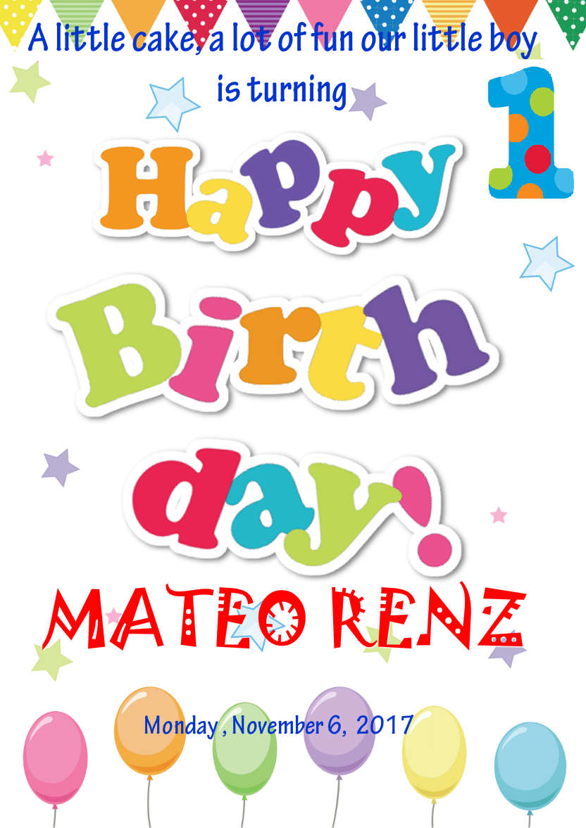 Happy Birthday to You - card made with Crafty Bob's Card Creator