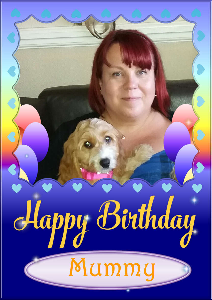 Rainbow Birthday Hearts - card made with Crafty Bob's Card Creator