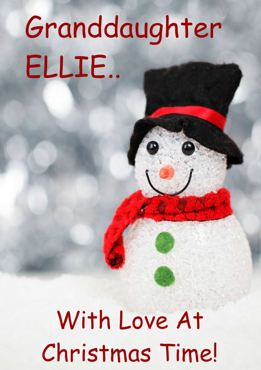 Cute Snowman - card made with Crafty Bob's Card Creator
