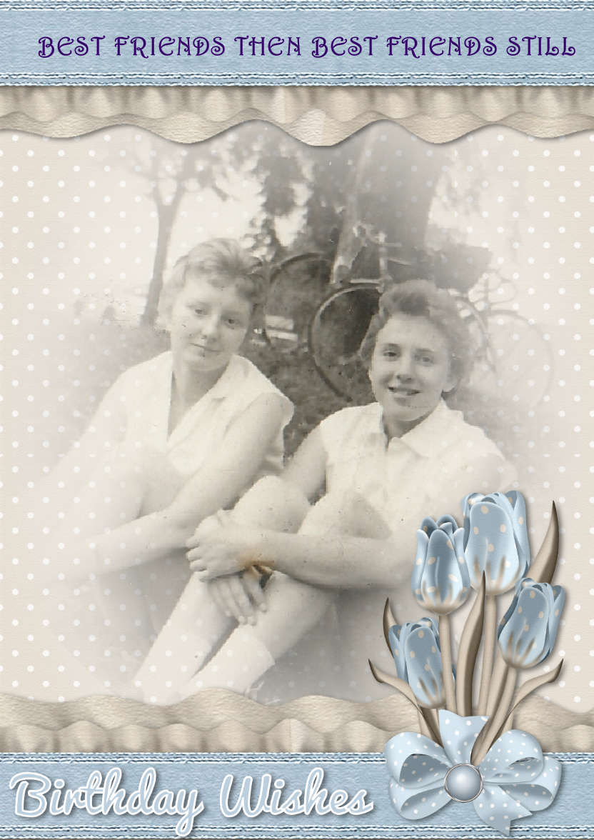 Birthday Picture - card made with Crafty Bob's Card Creator